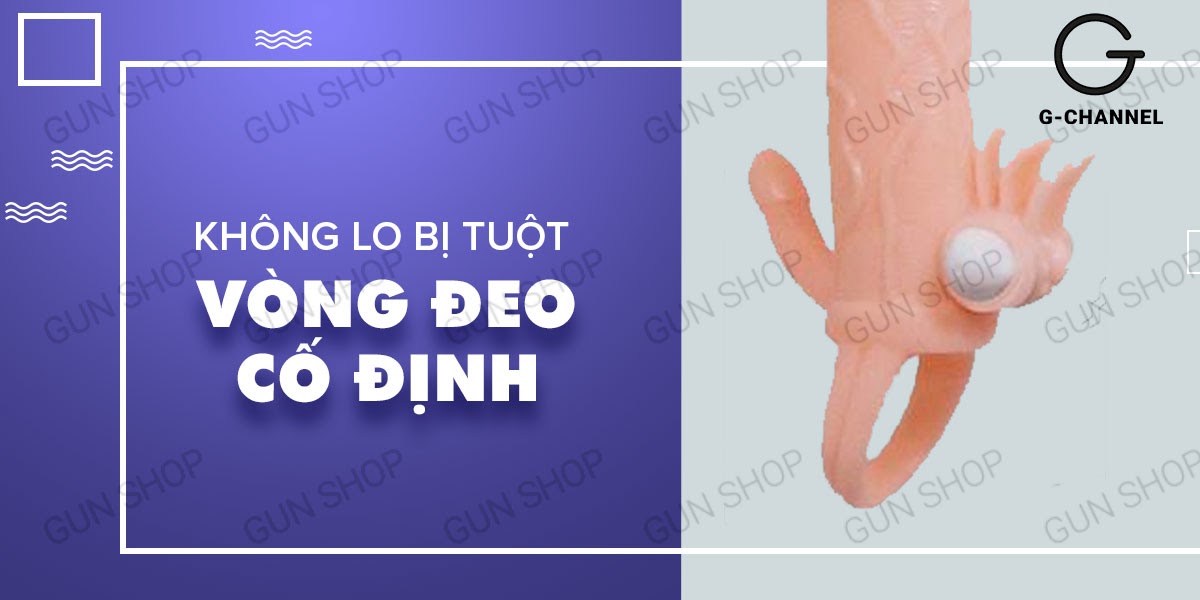 Bao cao su đôn dên HongKong Balie Braveman tăng kích thước, có rung, kích thích điểm G 14