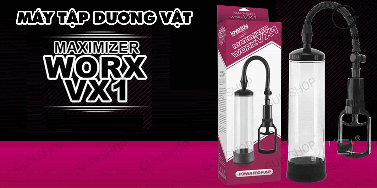 Máy tập tăng kích thước dương vật Lovetoy Maximizer VX1
