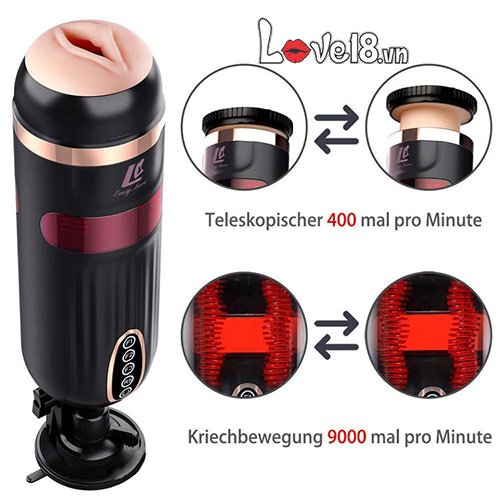 Âm đạo giả FreeLander rung thụt co bóp mạnh mẽ phong cách Nhật