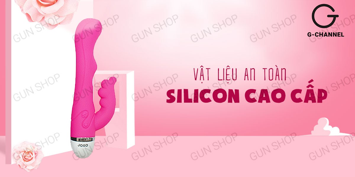 Dương vật giả đa tần số rung, uốn cong đa chiều, dùng pin - Joko Adore