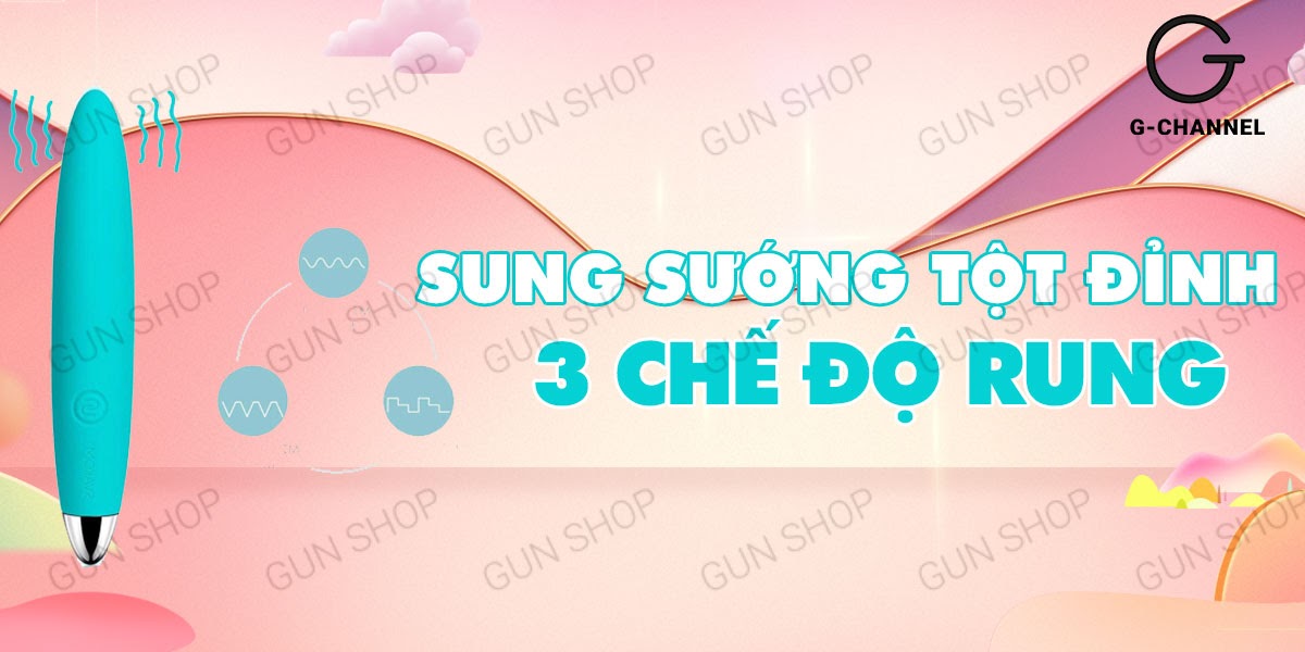 Que rung kích thích Svakom Daisy chính hãng, rung mạnh, giá rẻ, sạc điện