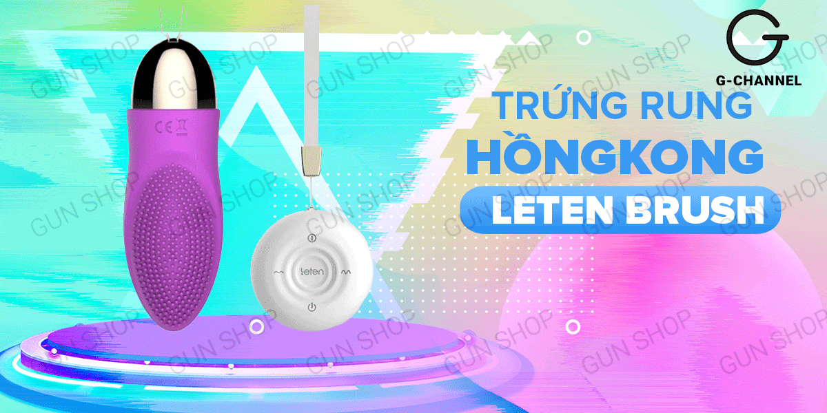 trứng rung Hồng Kông Leten Brush