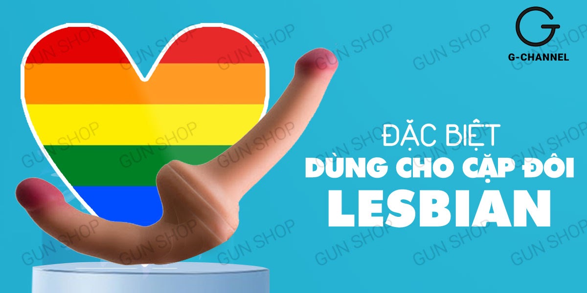 Dương vật giả 2 đầu siêu mềm dẻo, uốn cong đa chiều - Lovetoy Holy Dong