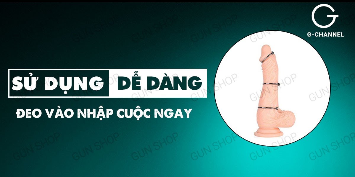 Vòng đeo dương vật tăng khoái cảm, kéo dài thời gian