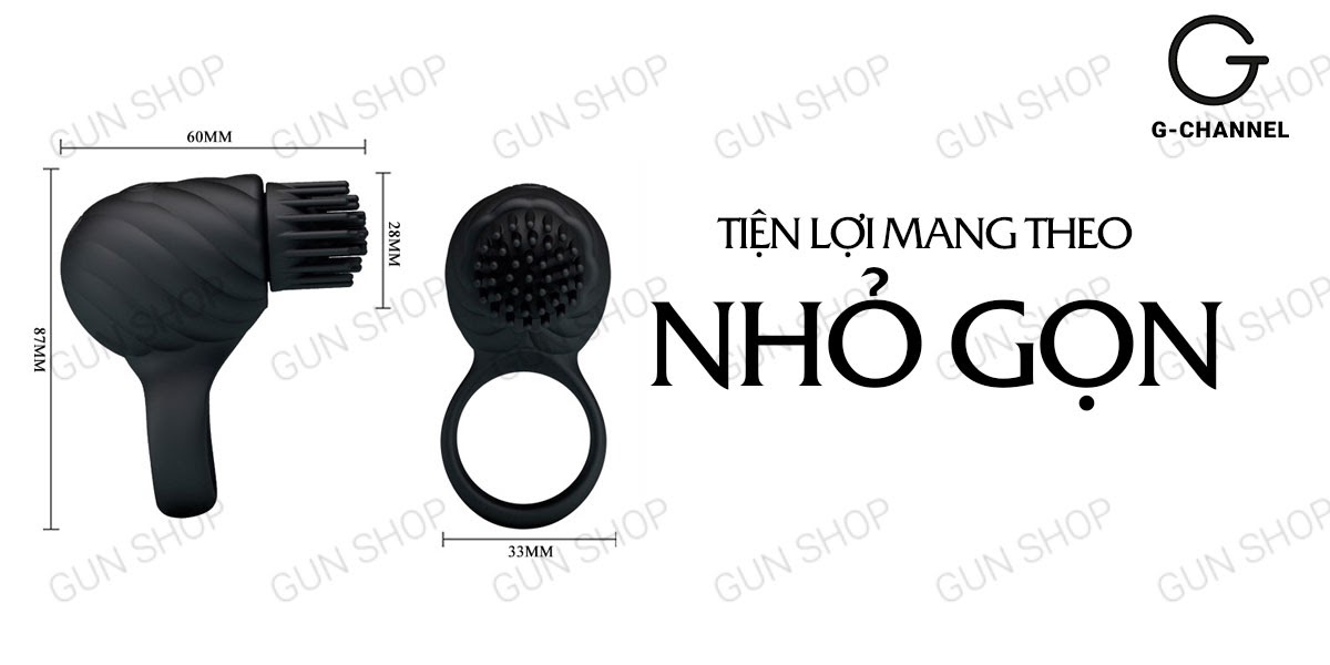 vòng rung tăng khoái cảm Pretty Love Hedda