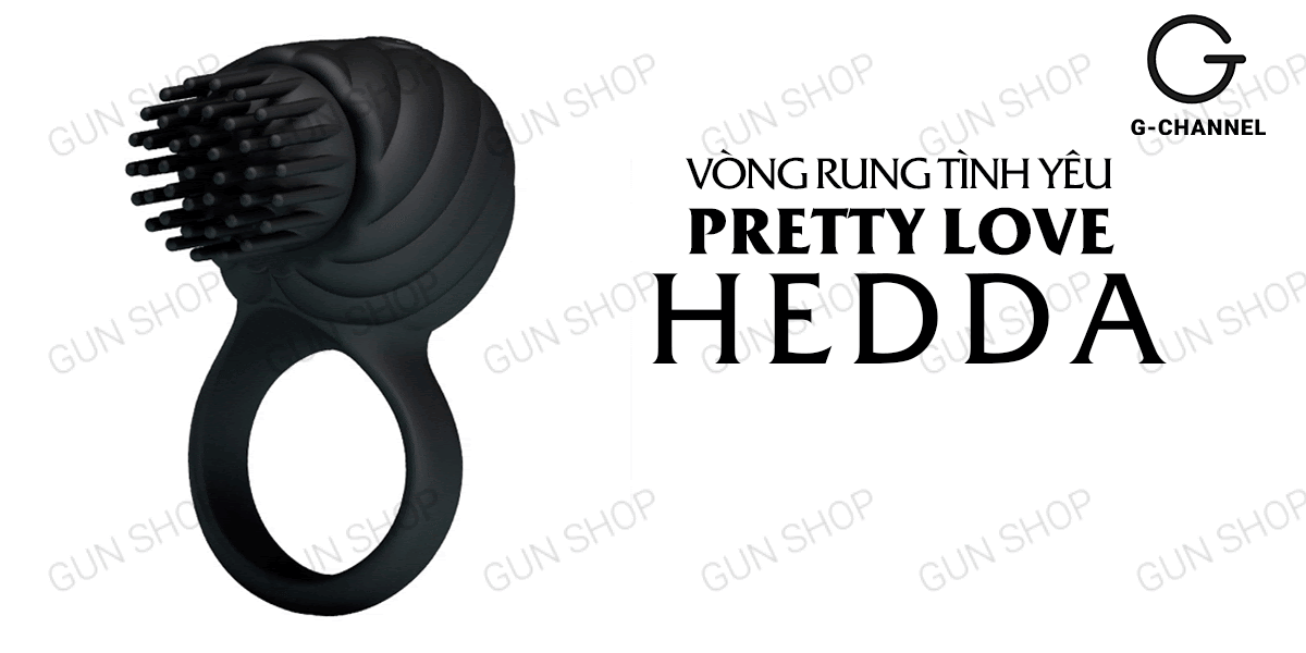 vòng rung tăng khoái cảm Pretty Love Hedda