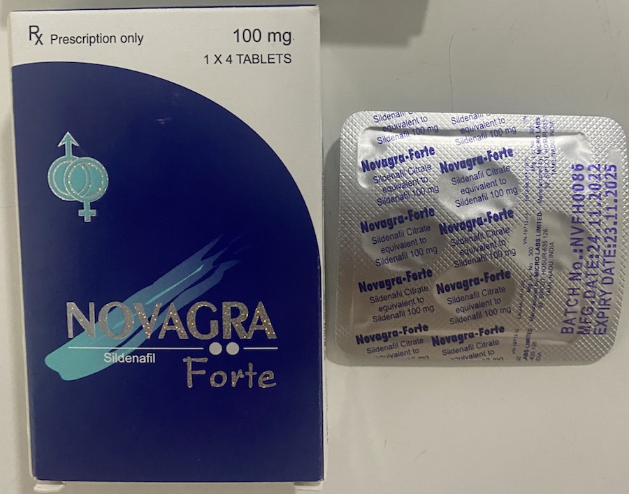  Đánh giá Thuốc Novagra Forte 100mg cương dương Ấn Độ chống xuất tinh sớm tăng sinh lý mới nhất