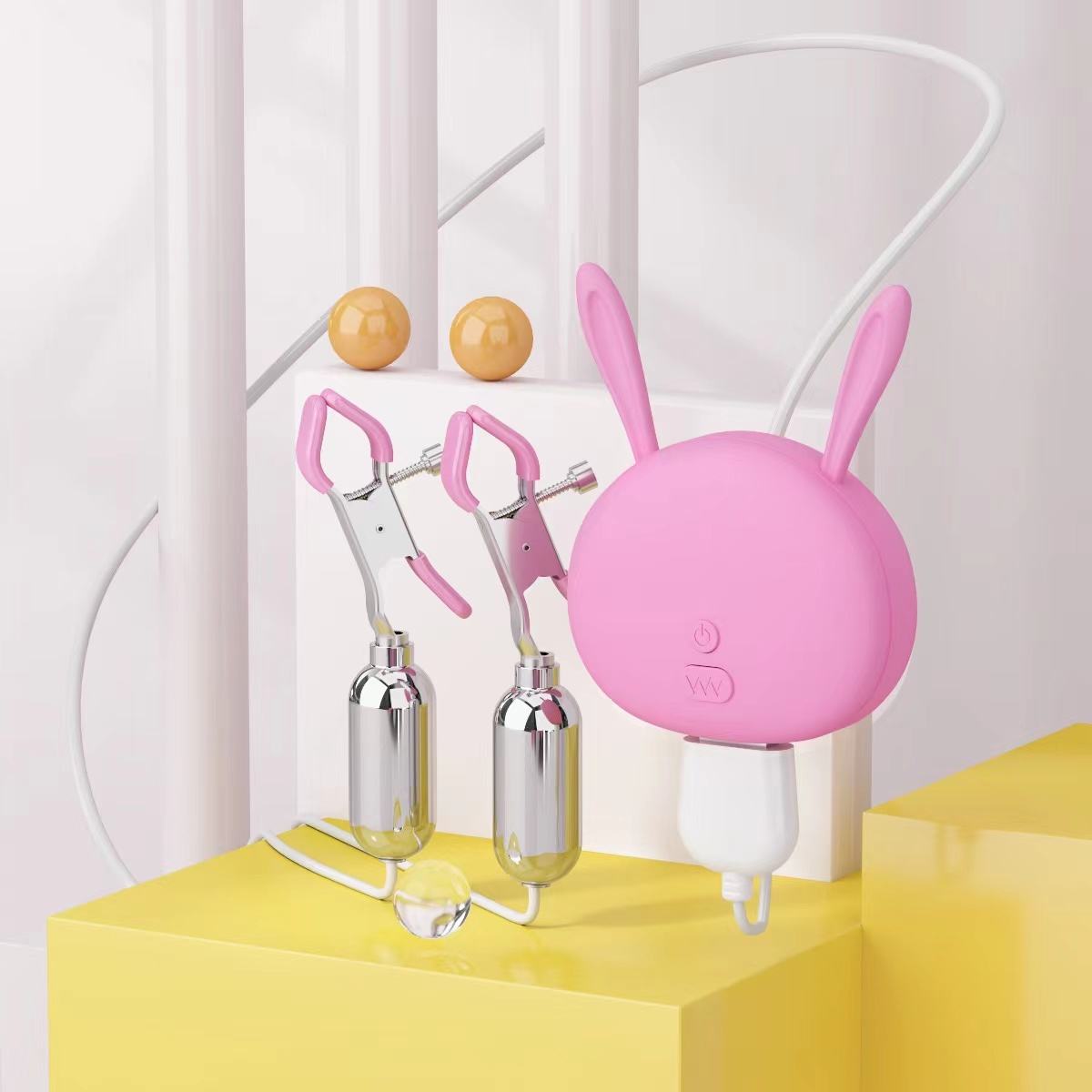 Trứng rung kẹp ti Mizzzee PUNCH DELIGHT kèm lưỡi liếm rung nhiều chế độ