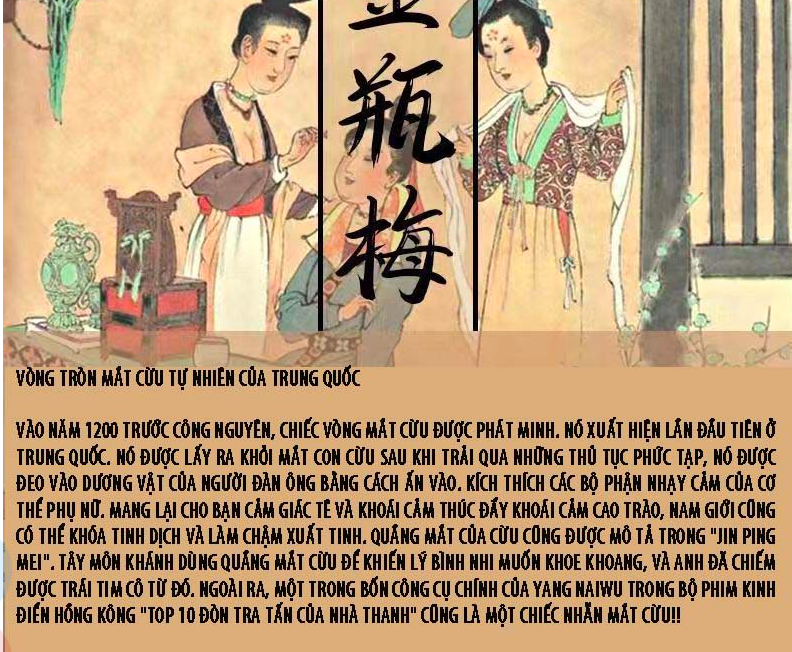 Vòng Đeo Dương Vật Sheep Eye Jima Bi Tăng Khoái Cảm