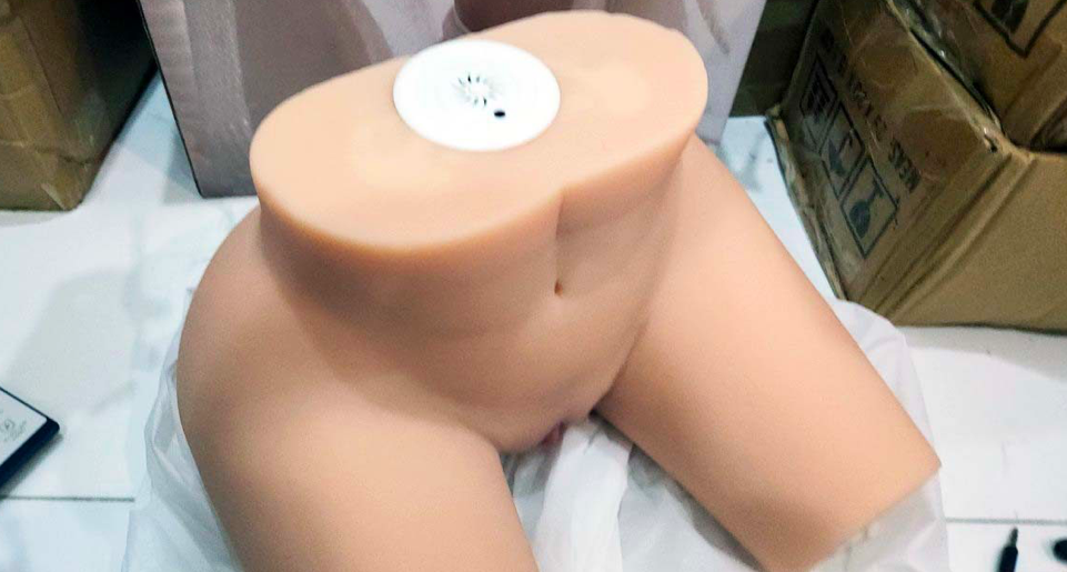 Mông nguyên khối Jiuai Enatsu 9kg đùi to dài rung lắc mạnh