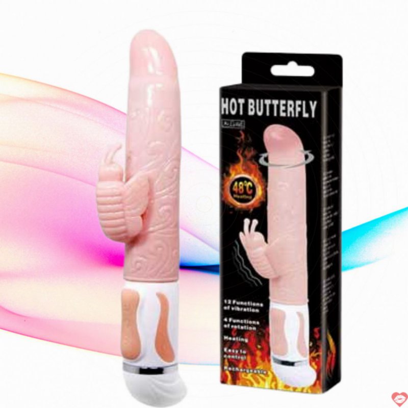 DV13D Dương vật giả cao cấp mềm rung ngoáy điều chỉnh nhiệt