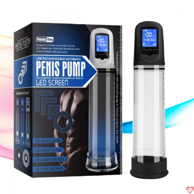 Máy bơm dương vật tự động LED, tăng kích thước hiệu quả 