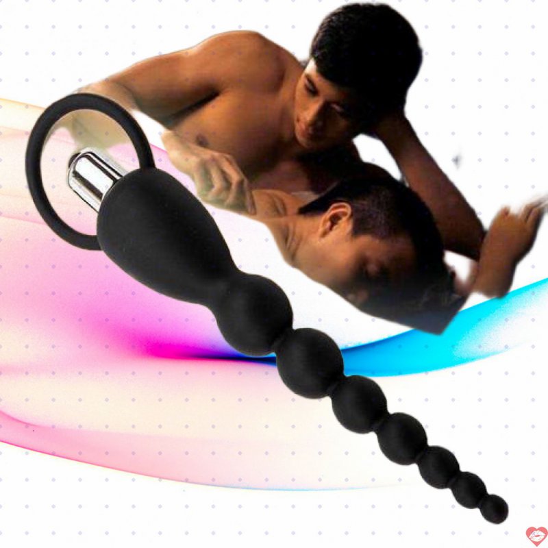 Cây rung hậu môn Black Mont mềm mại siêu kích thích, an toàn 