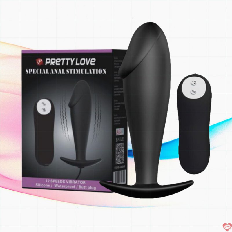 Trứng rung hậu môn Pretty Love Butt Plug