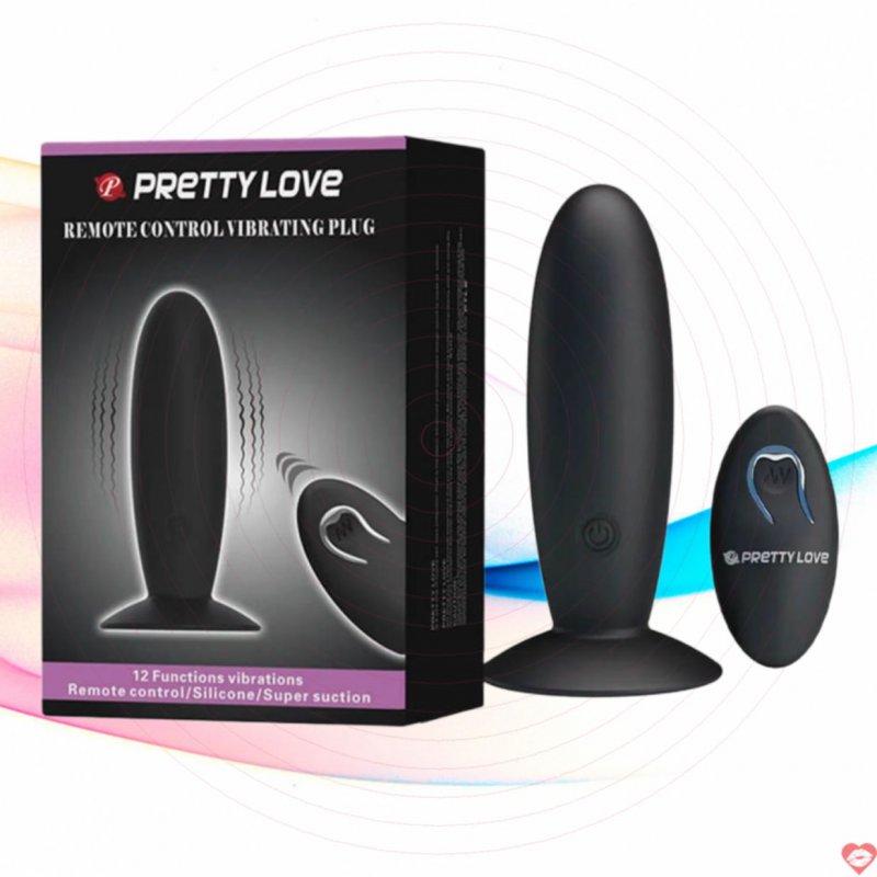Que rung kích thích hậu môn Pretty Love Remote Control Vibrating Plug