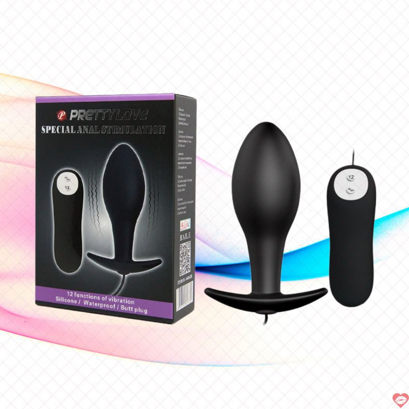Trứng rung hậu môn Pretty Love Special Anal Stimulation trơn