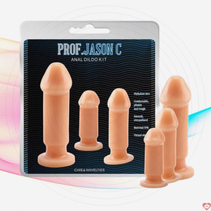 Bộ dương vật giả Chisa Prof.Jason C Anal Dildo Kit