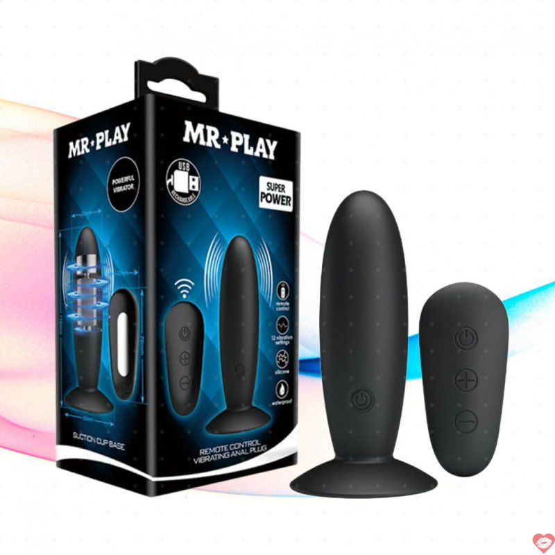 Trứng rung hậu môn Mr.Play Suction Cup Base 45W