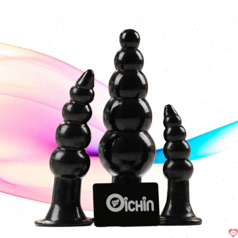 Bộ ba phích cắm hậu môn Chisa Rubicon silicone mềm mại