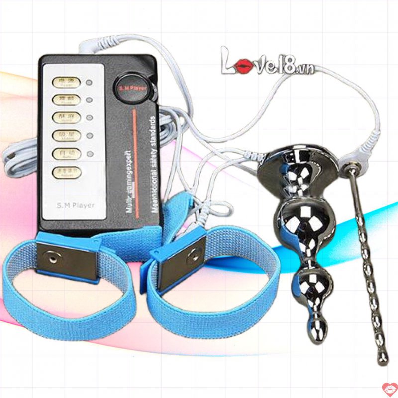 Bộ Mát Xa Xung Điện Hậu Môn – Niệu Đạo Kim Loại