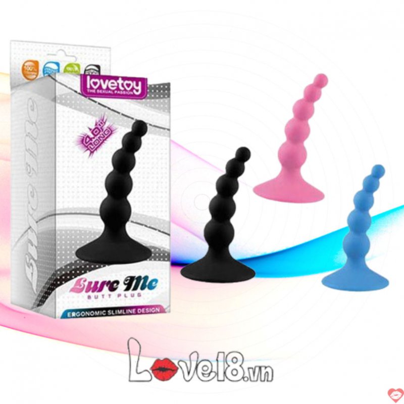 Cây Xoắn Bi Kích Thích Hậu Môn Hít Tường Lovetoy Lure Me