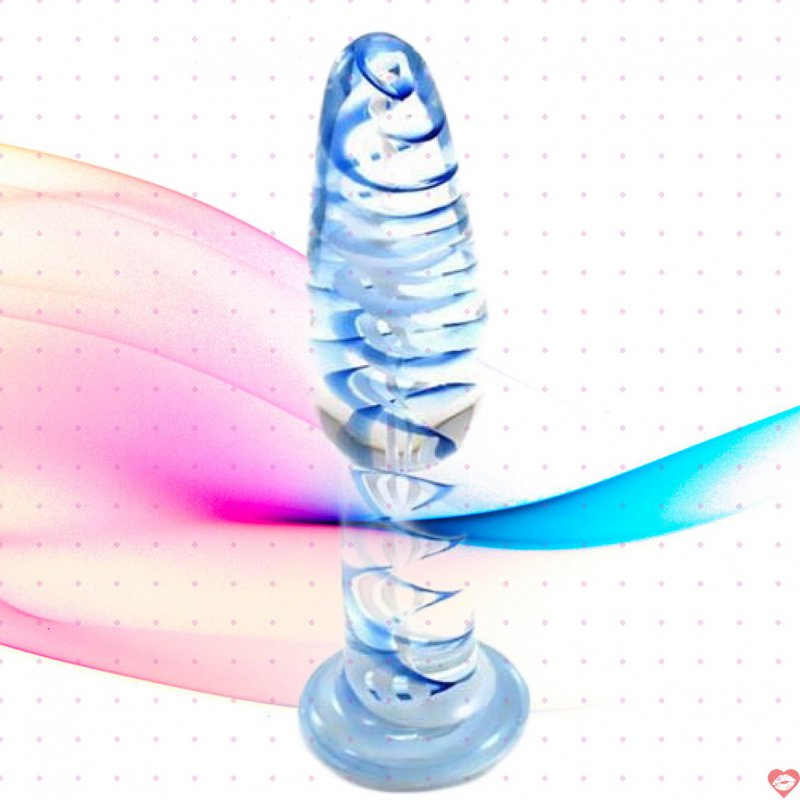 Phích cắm hậu môn bằng thủy tinh độc đáo