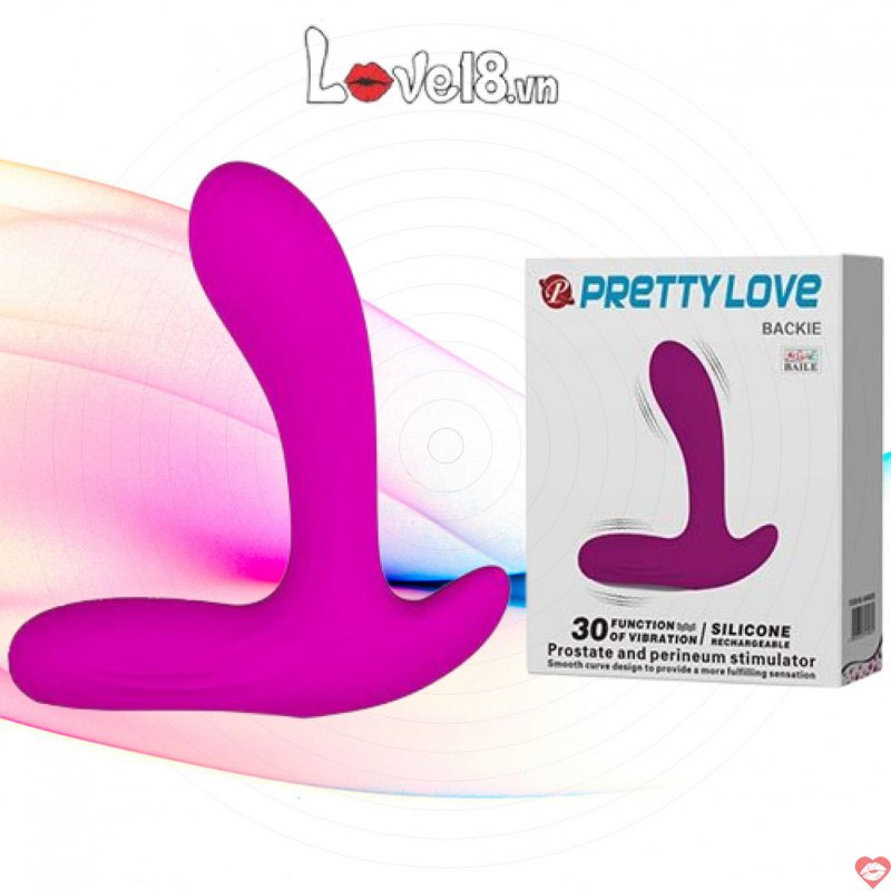 Dụng cụ kích thích hậu môn có rung Prettylove Backie