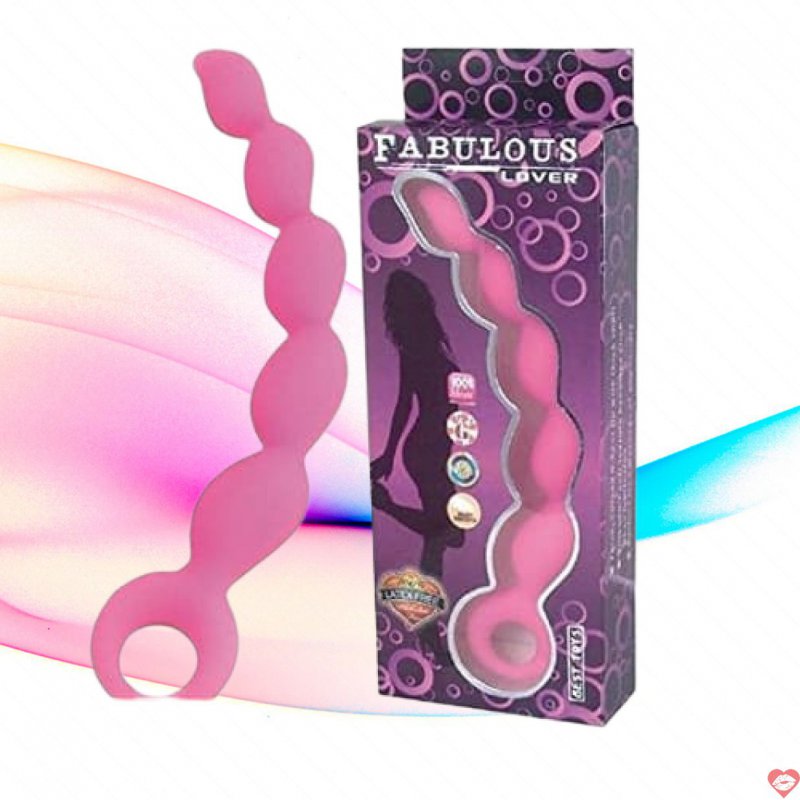 Fabulous Lover Silicon – Hạt Chuỗi Massaage Hậu Môn Lên Đỉnh Cực Khoái - SHP1056