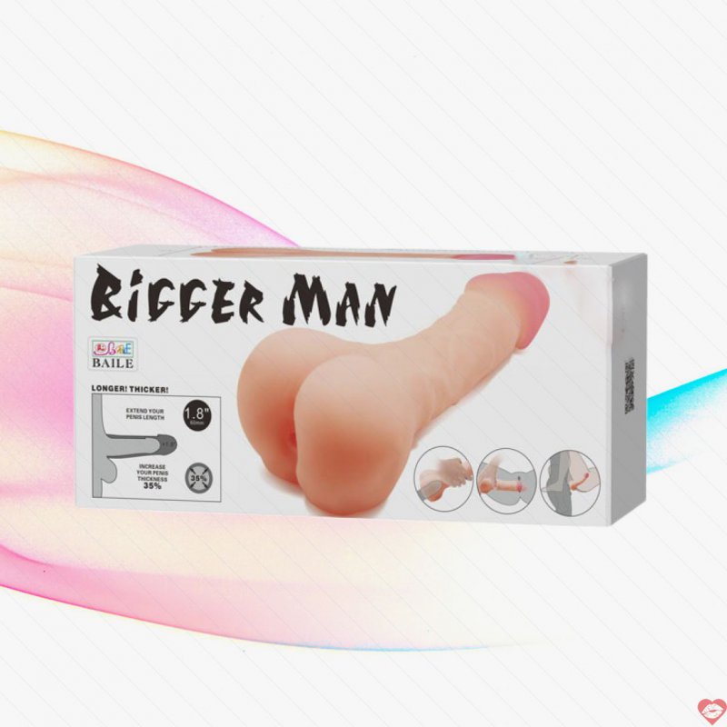 Dương vật giả đi kèm hậu môn siêu khủng siêu mềm mại Baile