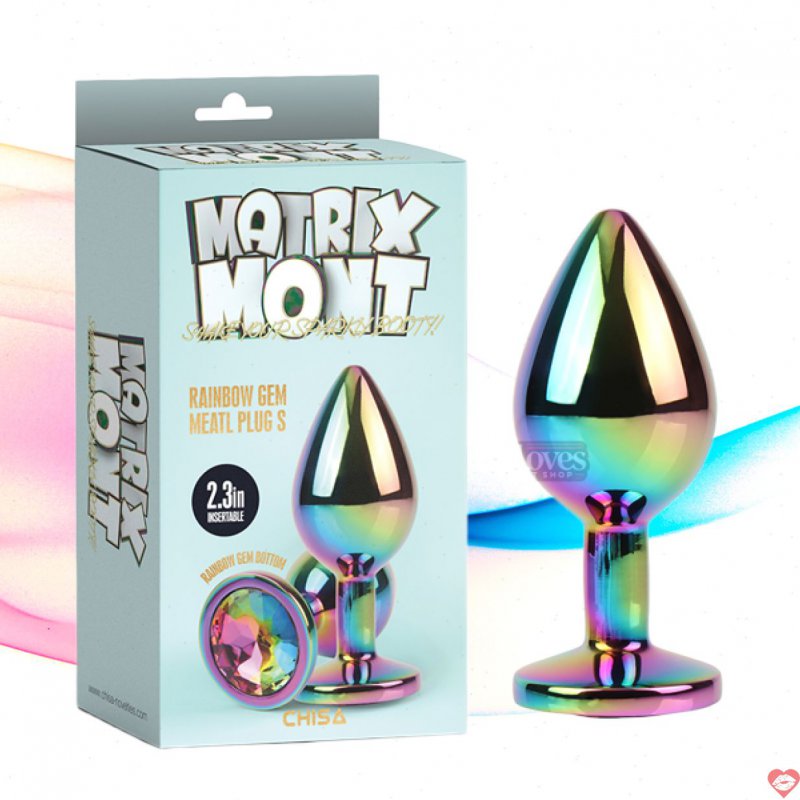 Phích Hậu Môn Inox MATRIX MONT Rainbow Gem