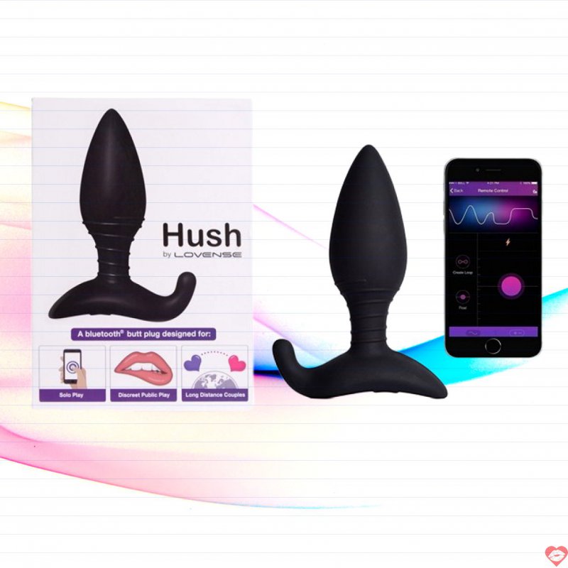 Lovense Hush sex toy hậu môn cao cấp điều khiển từ xa bằng điện thoại