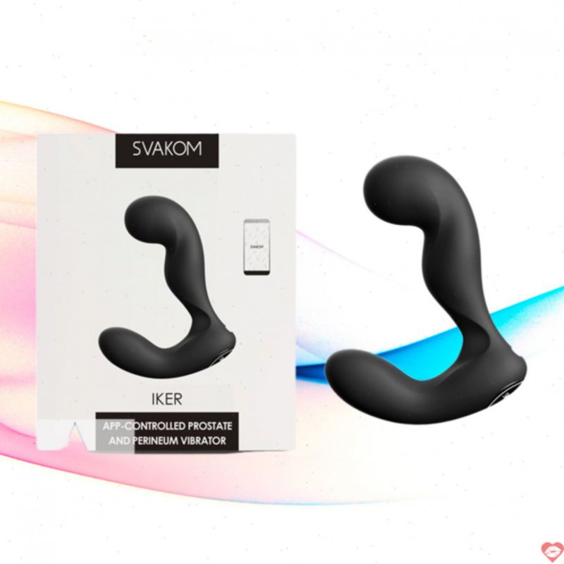 Máy rung hậu môn Svakom Iker điều khiển smartphone kích thích mạnh 