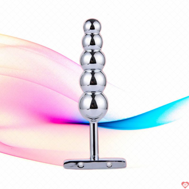 Chuỗi hạt kích thích hậu môn inox 5 bi