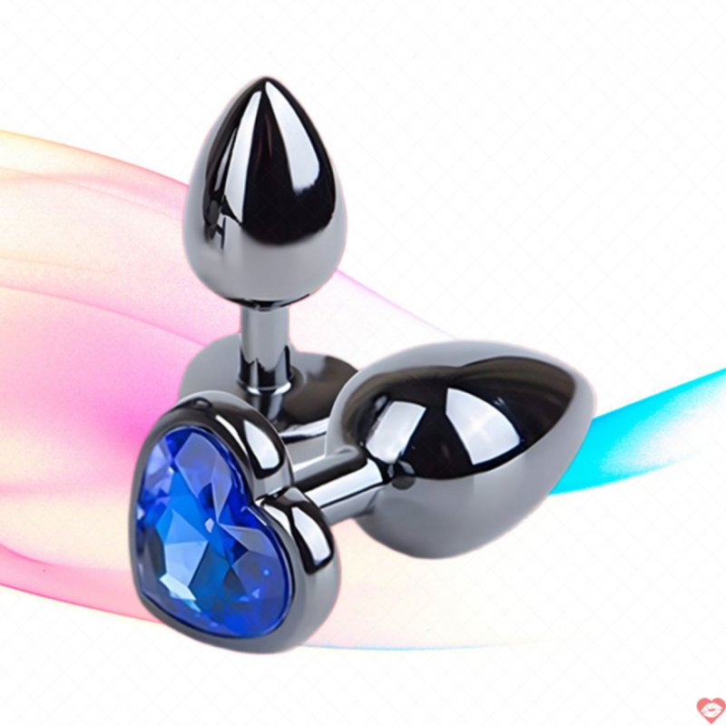 Phích cắm hậu môn Inox đế trái tim