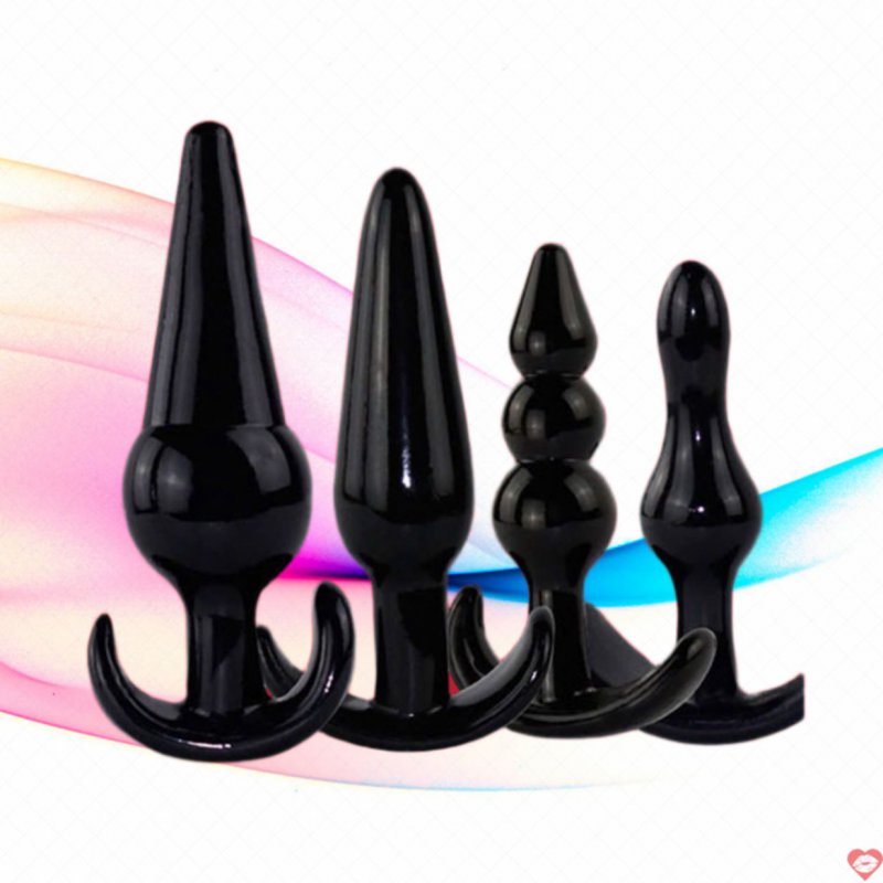 Bộ 4 phích cắm hậu môn silicon