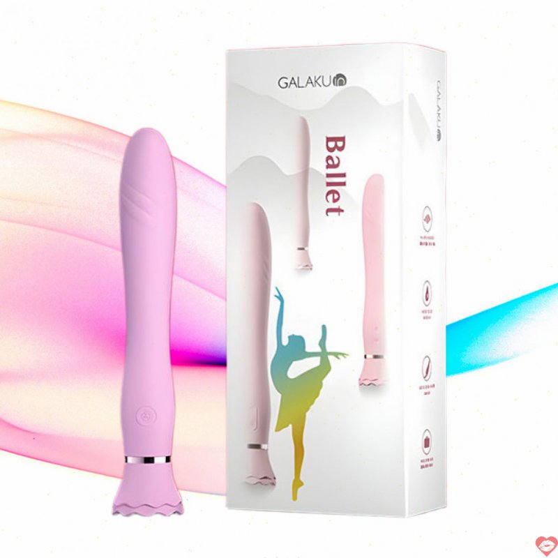 Que rung massage cao cấp Galaku Ballet 10 chế độ hít tường