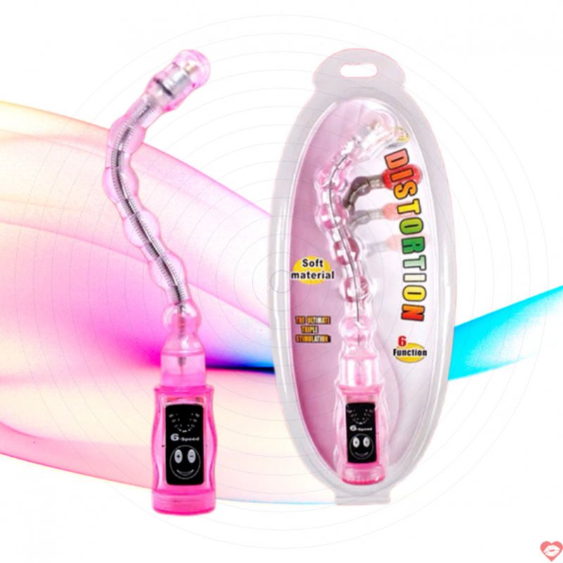 Cây rung hậu môn Baile Distortion 6 chế độ uốn cong tuỳ thích