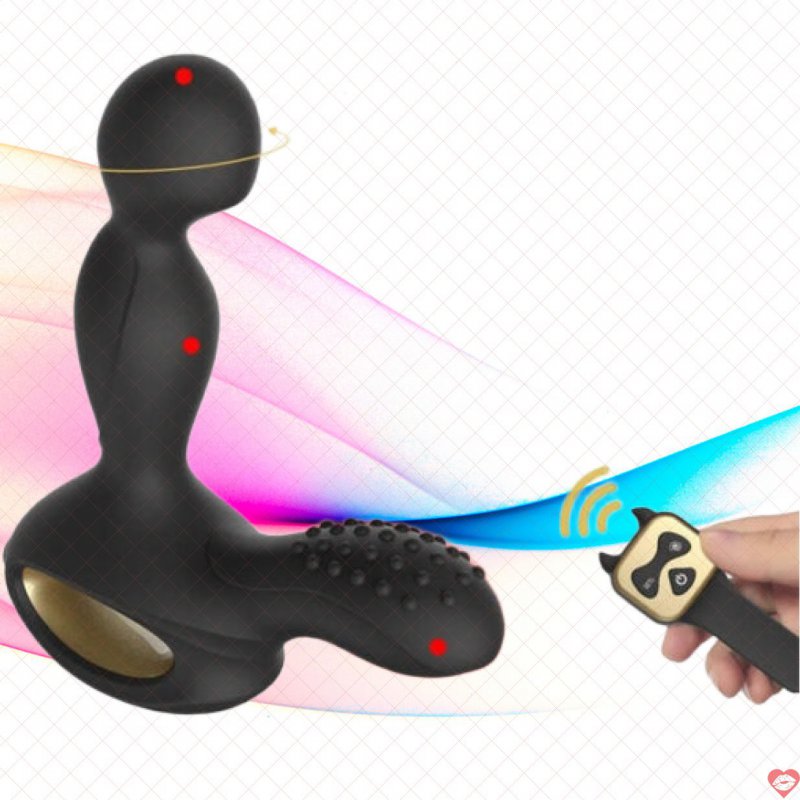 Máy kích thích hậu môn CAKO rung ngoáy điều khiển xa