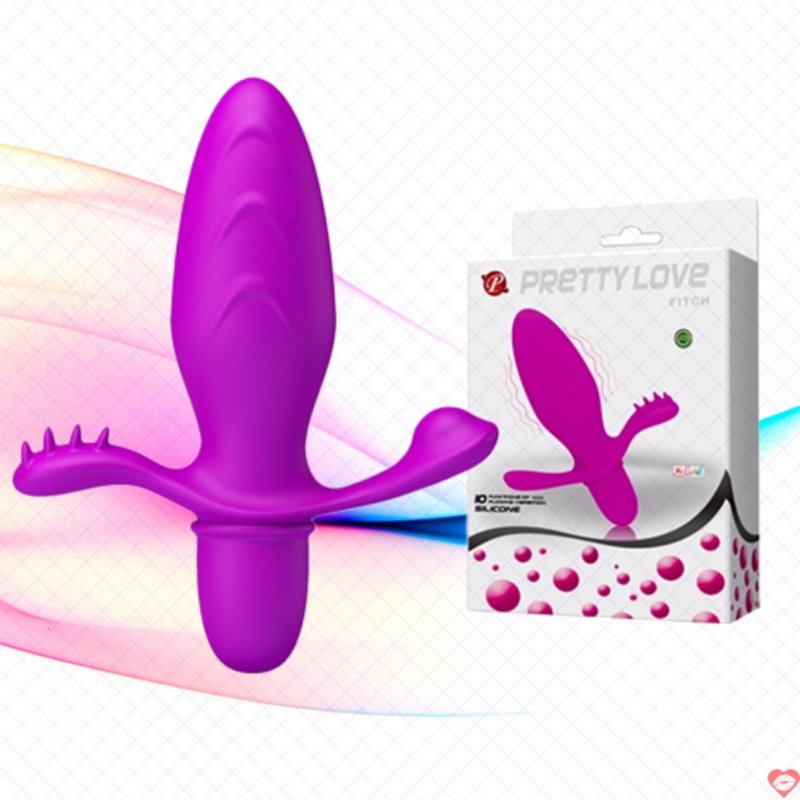 Phích rung hậu môn mini Prettylove Fitch
