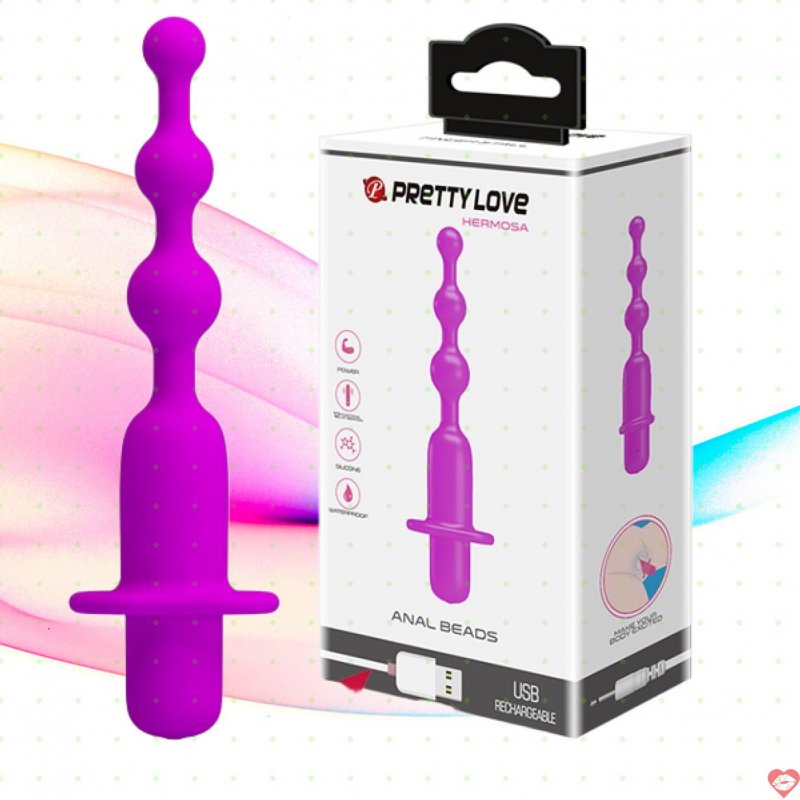 Que rung hậu môn 12 tần số sạc pin Prettylove Hermosa