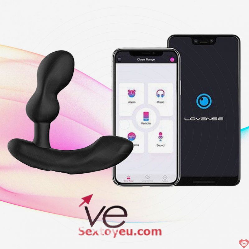 Máy rung hậu môn cao cấp Lovense Edge 2 điều khiển thông minh qua app