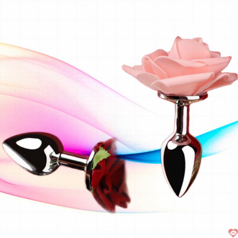 Phích cắm hậu môn INOX Mizzzee ROSE 3D đẹp bền bỉ.