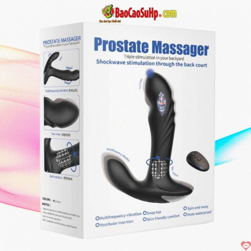 Máy massage hậu môn và tuyến tiền liệt Swing Shock Ale