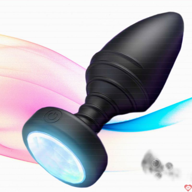 Thụt hậu môn Mizzzee LED nhiều màu Tonight Silicone mềm mại rung