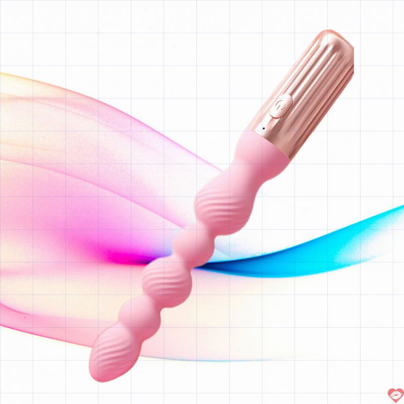 Thụt hậu môn rung 2in1 Desire beads hạt tròn mềm rung mạnh mẽ