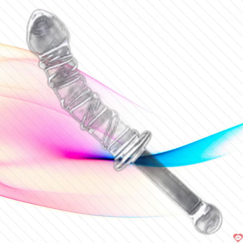 Đồ chơi người lớn bằng thủy tinh cầm tay hai đầu