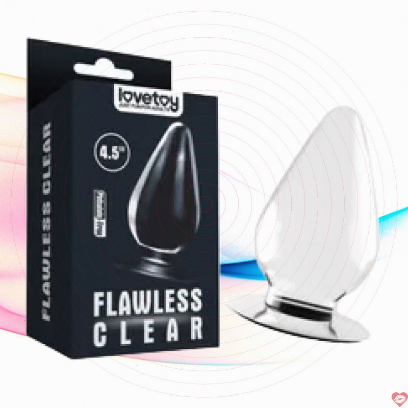 Khám Phá Cung Bậc Khoái Cảm Mới Với Phích Cắm Hậu Môn Lovetoy 6cm Trong Suốt
