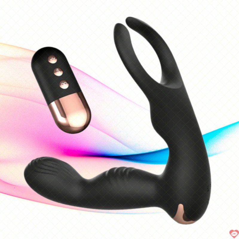 Dụng Cụ Massage Kích Thích Hậu Môn 2 Đầu Cao Cấp LILO STEVE: Rung - ĐKTX Qua APP
