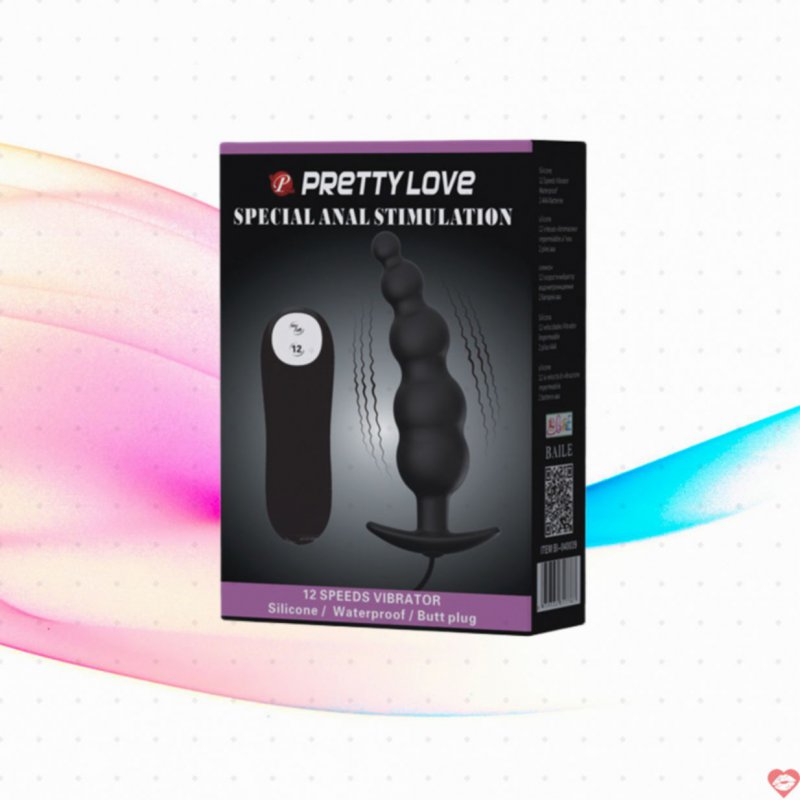 Kích Thích Hậu Môn Rung Nhiều Chế Độ – Anal Prettylove – AN 12