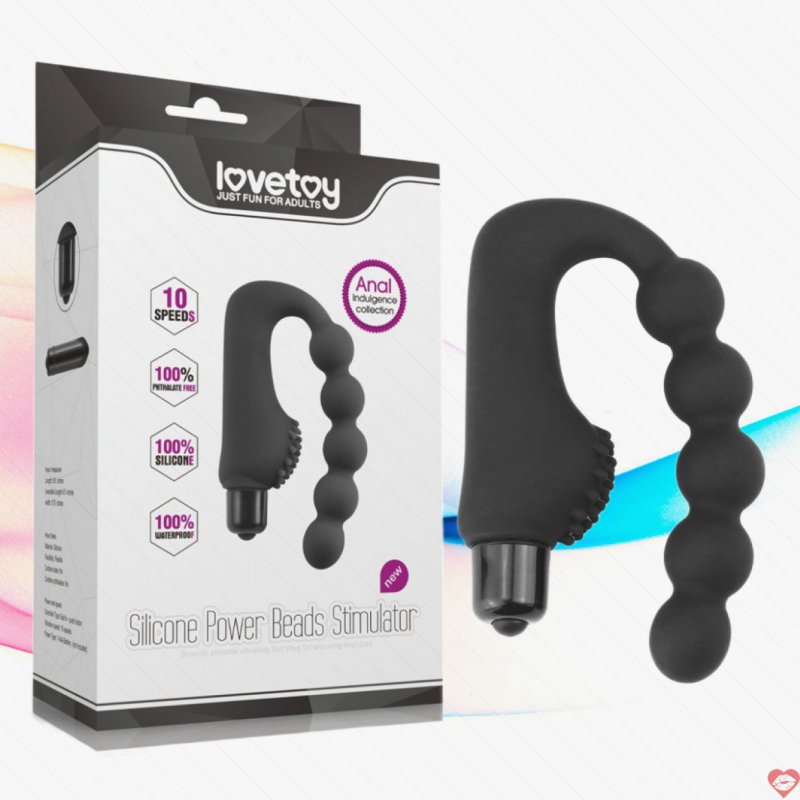 Dụng Cụ Kích Thích Hậu Môn Cho Gay Lovetoy Silicon Siêu Mềm
